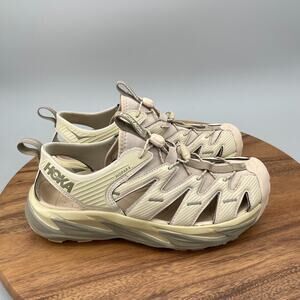 Hoka One One Hopara Sandals Mens Size 9 Tan Trail Hiking Water Outdoor Shoes